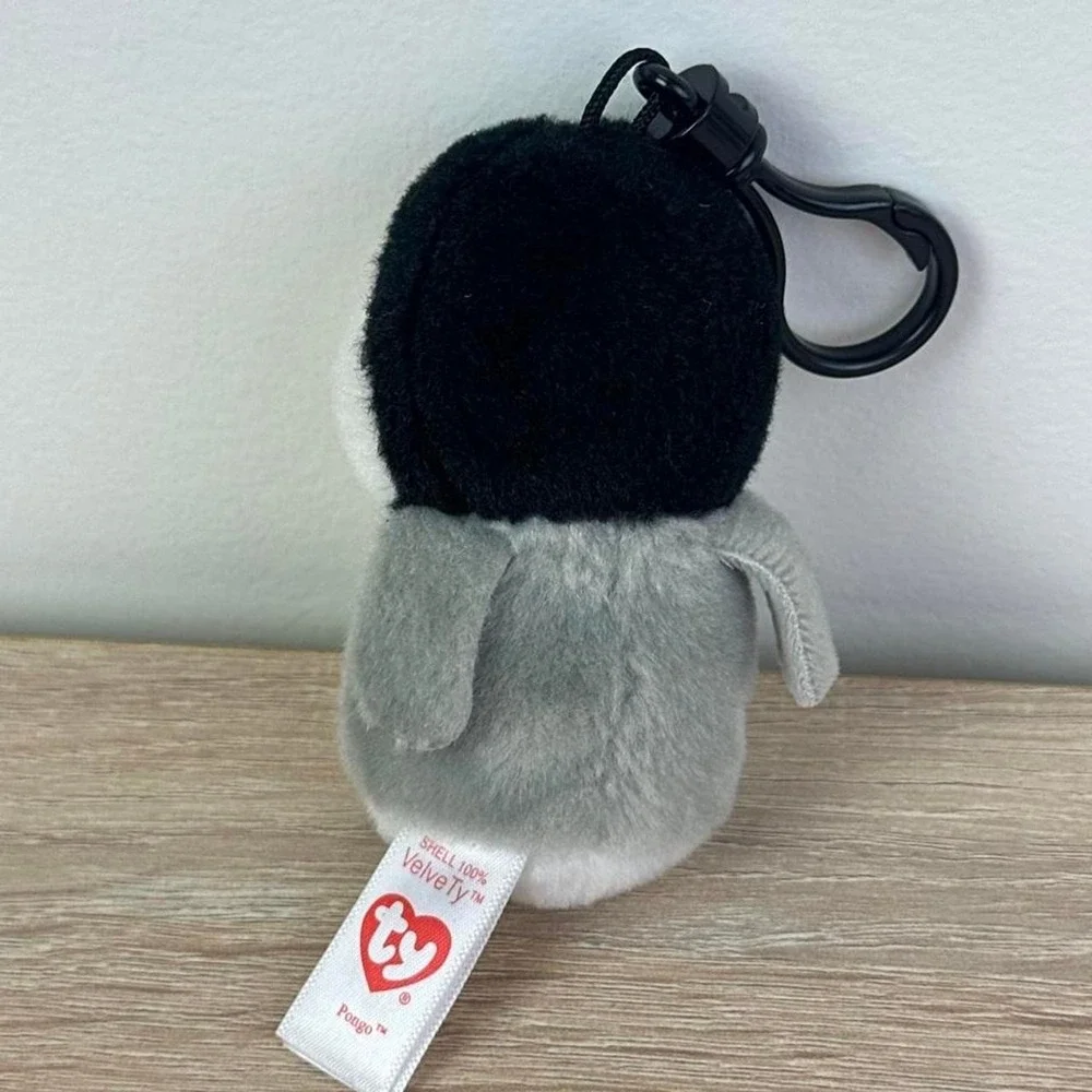Ty Beanie Boo's penguin plush keychain